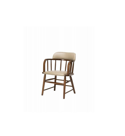 ACME Furniture（アクメファニチャー） オークス アーム チェア ベージュ（PVC）