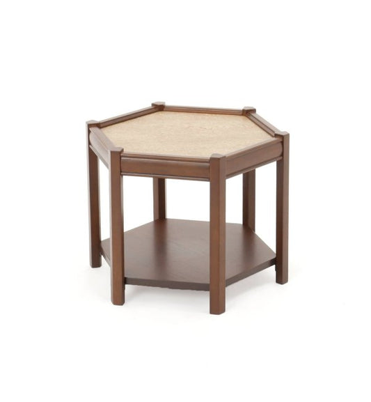 ACME Furniture（アクメファニチャー）ブルックス ヘキサゴン テーブル ベージュ