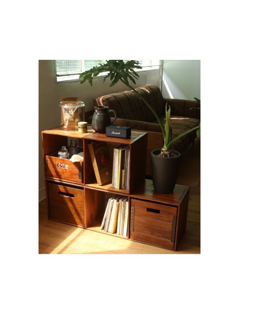 ACME Furniture（アクメファニチャー）トロイ オープン シェルフ エルサイズ