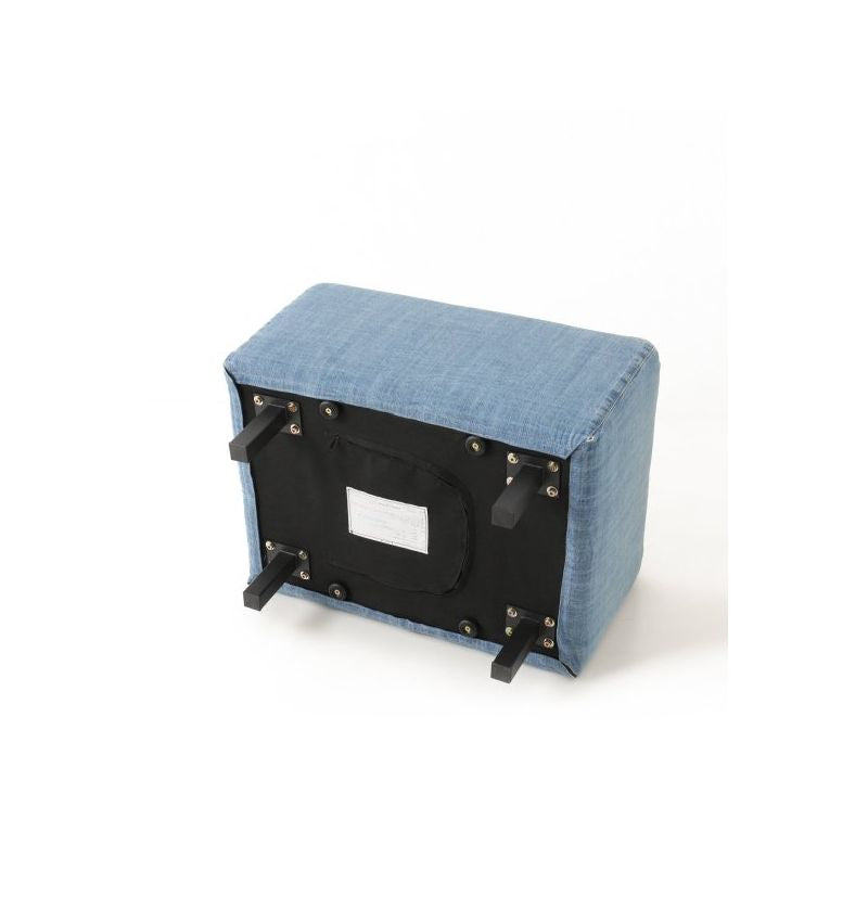 JOURNAL STANDARD FURNITURE（ジャーナルスタンダードファニチャー ）オースティン オットマン ／ベーシック デニム
