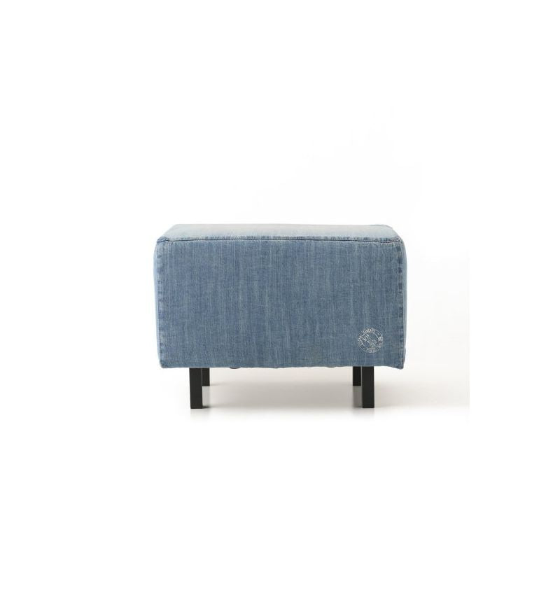 JOURNAL STANDARD FURNITURE（ジャーナルスタンダードファニチャー ）オースティン オットマン ／ベーシック デニム