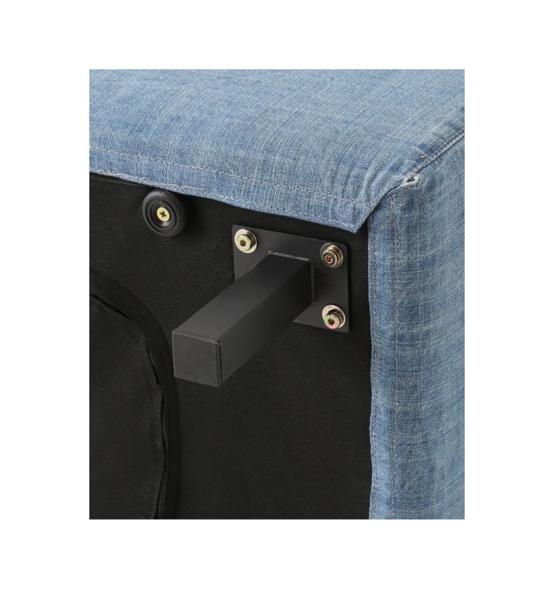 JOURNAL STANDARD FURNITURE（ジャーナルスタンダードファニチャー ）オースティン オットマン ／ベーシック デニム