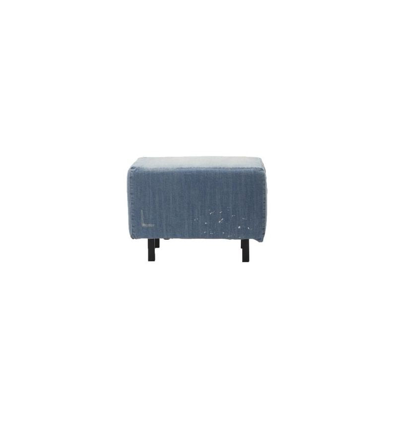 JOURNAL STANDARD FURNITURE（ジャーナルスタンダードファニチャー ）オースティン オットマン ／ ダメージ デニム