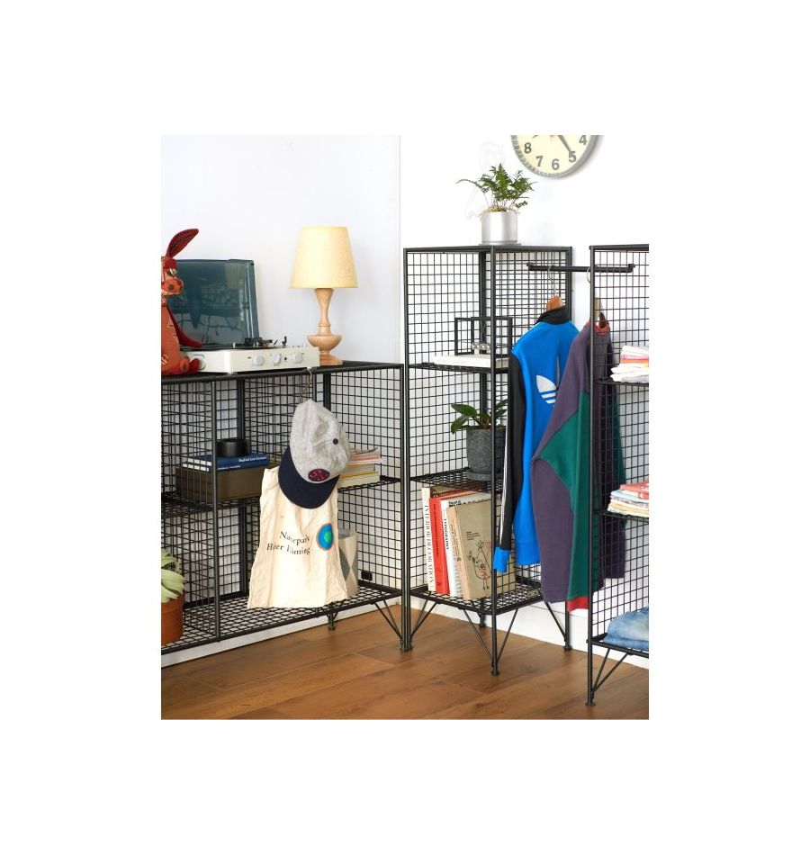 JOURNAL STANDARD FURNITURE（ジャーナルスタンダードファニチャー ）パクストン メッシュラック 3グリッド