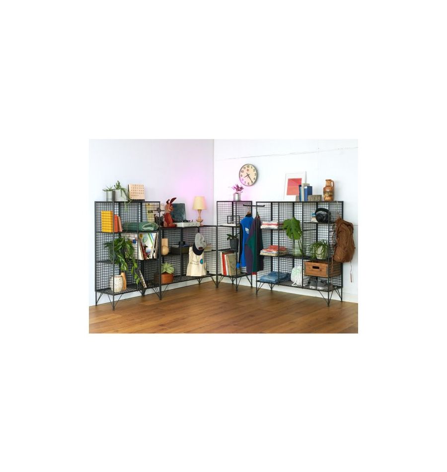 JOURNAL STANDARD FURNITURE（ジャーナルスタンダードファニチャー ）パクストン メッシュラック 9グリッド