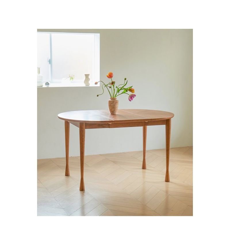 JOURNAL STANDARD FURNITURE（ジャーナルスタンダードファニチャー ）アロス ラウンド テーブル ブラウン