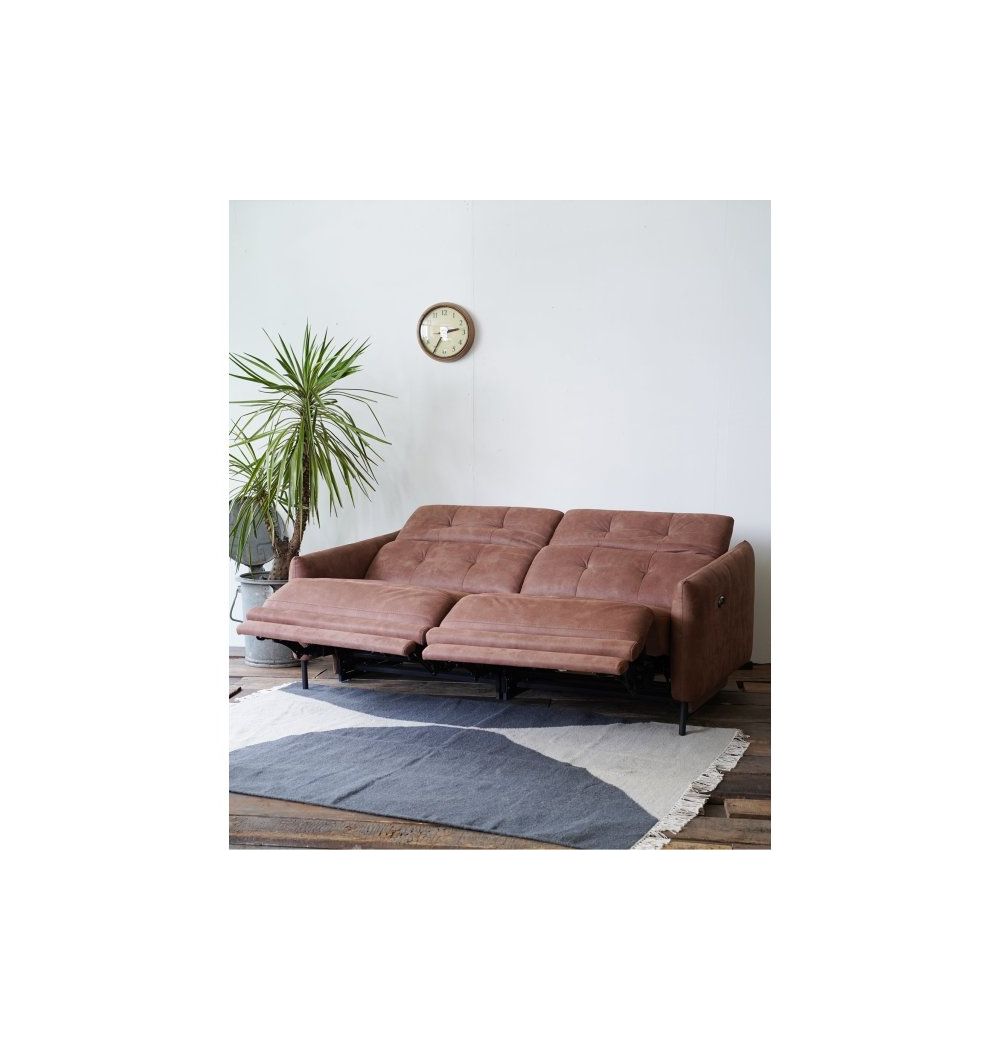 JOURNAL STANDARD FURNITURE（ジャーナルスタンダードファニチャー ）シェフィールド リクライニング ソファー ブラウン