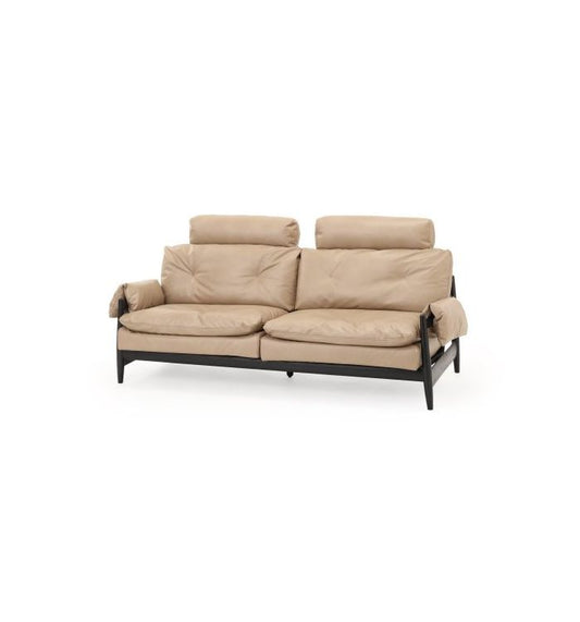 JOURNAL STANDARD FURNITURE（ジャーナルスタンダードファニチャー ）マデイラ ソファ ポリウレタンレザー / グレージュ（ベージュ）