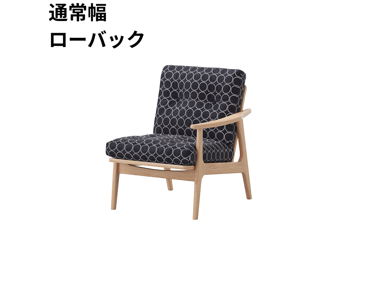 『マルニ60期間限定企画』ミナペルホネン／タンバリン＆ライトベリー全色から生地セレクト！マルニ60フレームチェア／オーク材／オイル仕上／1シーター 左肘