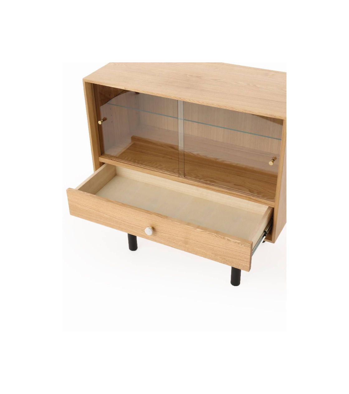 JOURNAL STANDARD FURNITURE（ジャーナルスタンダードファニチャー ）ポルト ポルト スタッキング ガラス シェルフ