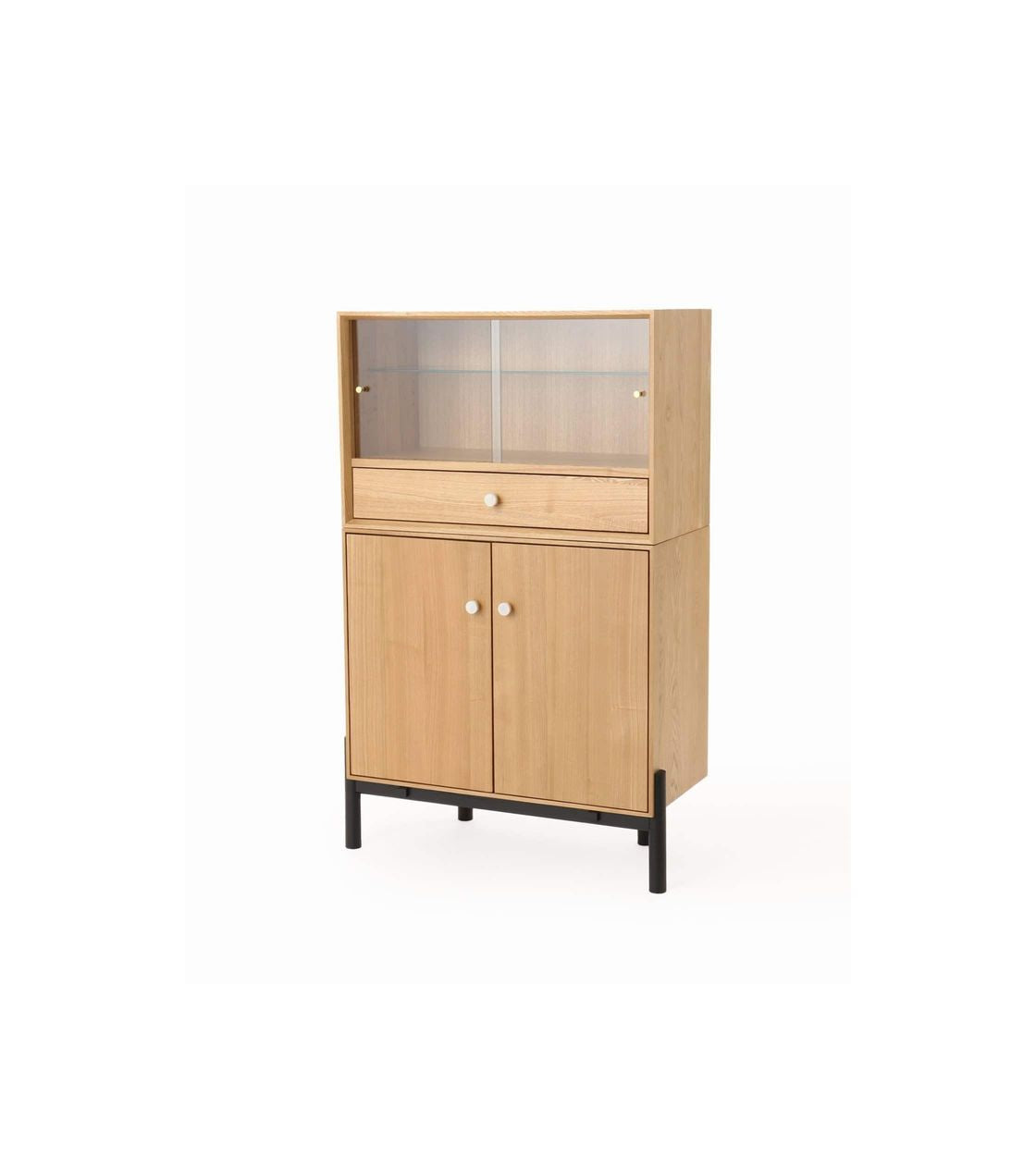 JOURNAL STANDARD FURNITURE（ジャーナルスタンダードファニチャー ）ポルト ポルト スタッキング ガラス シェルフ