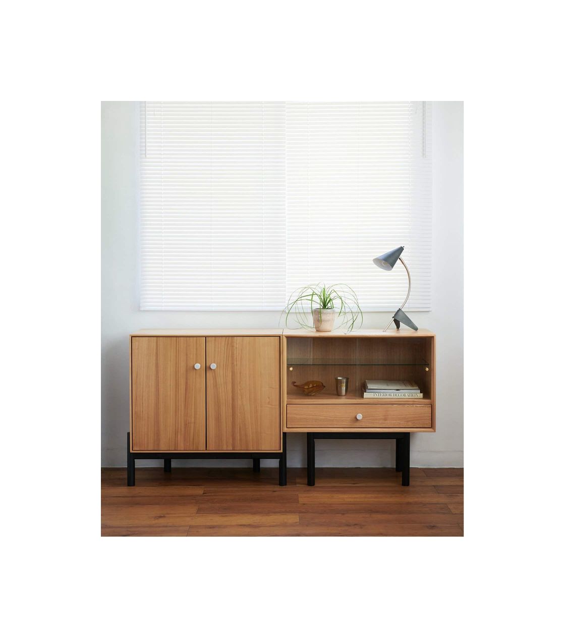JOURNAL STANDARD FURNITURE（ジャーナルスタンダードファニチャー ）ポルト ポルト スタッキング ガラス シェルフ