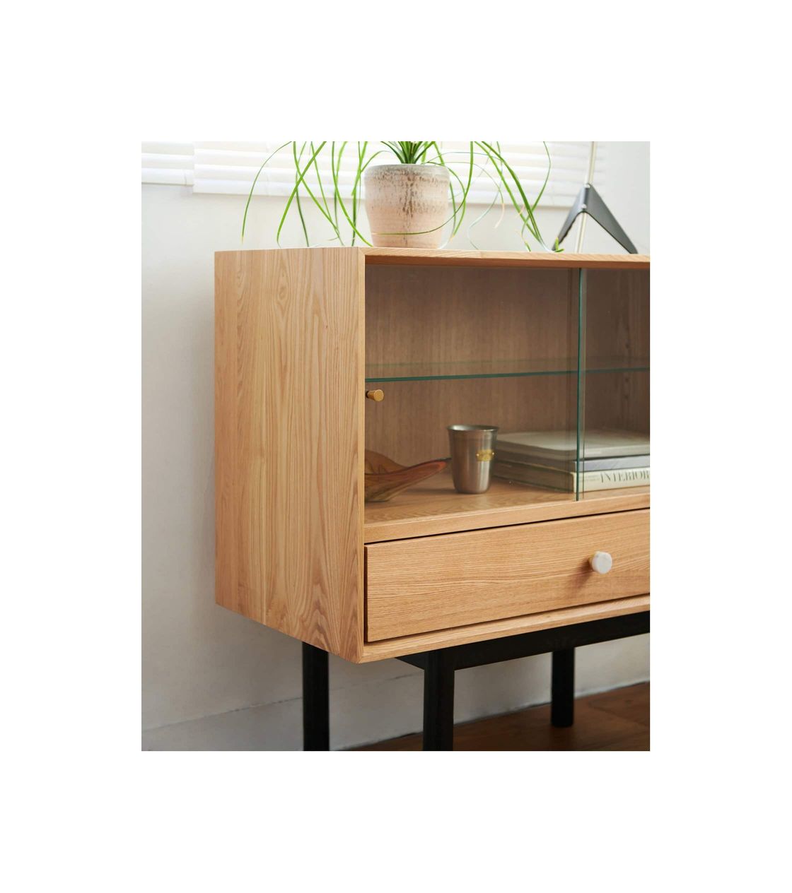 JOURNAL STANDARD FURNITURE（ジャーナルスタンダードファニチャー ）ポルト ポルト スタッキング ガラス シェルフ