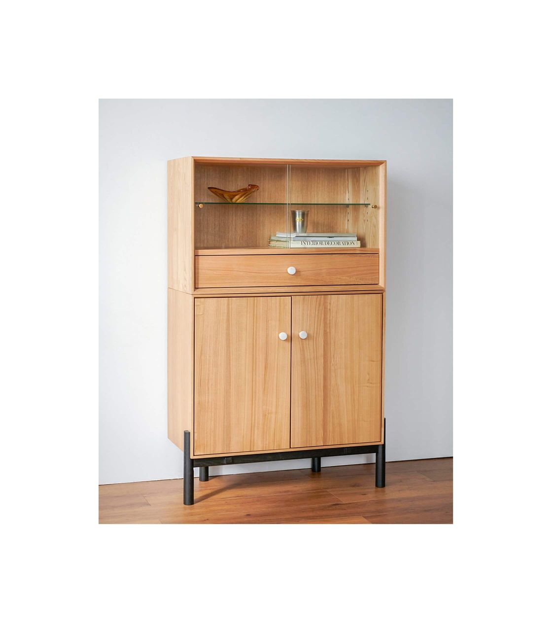 JOURNAL STANDARD FURNITURE（ジャーナルスタンダードファニチャー ）ポルト ポルト スタッキング ガラス シェルフ