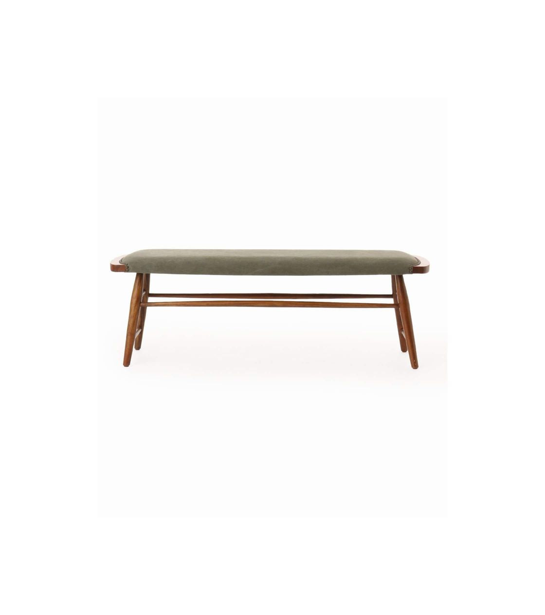 ACME Furniture（アクメファニチャー） オークスベンチ カーキ ファブリック