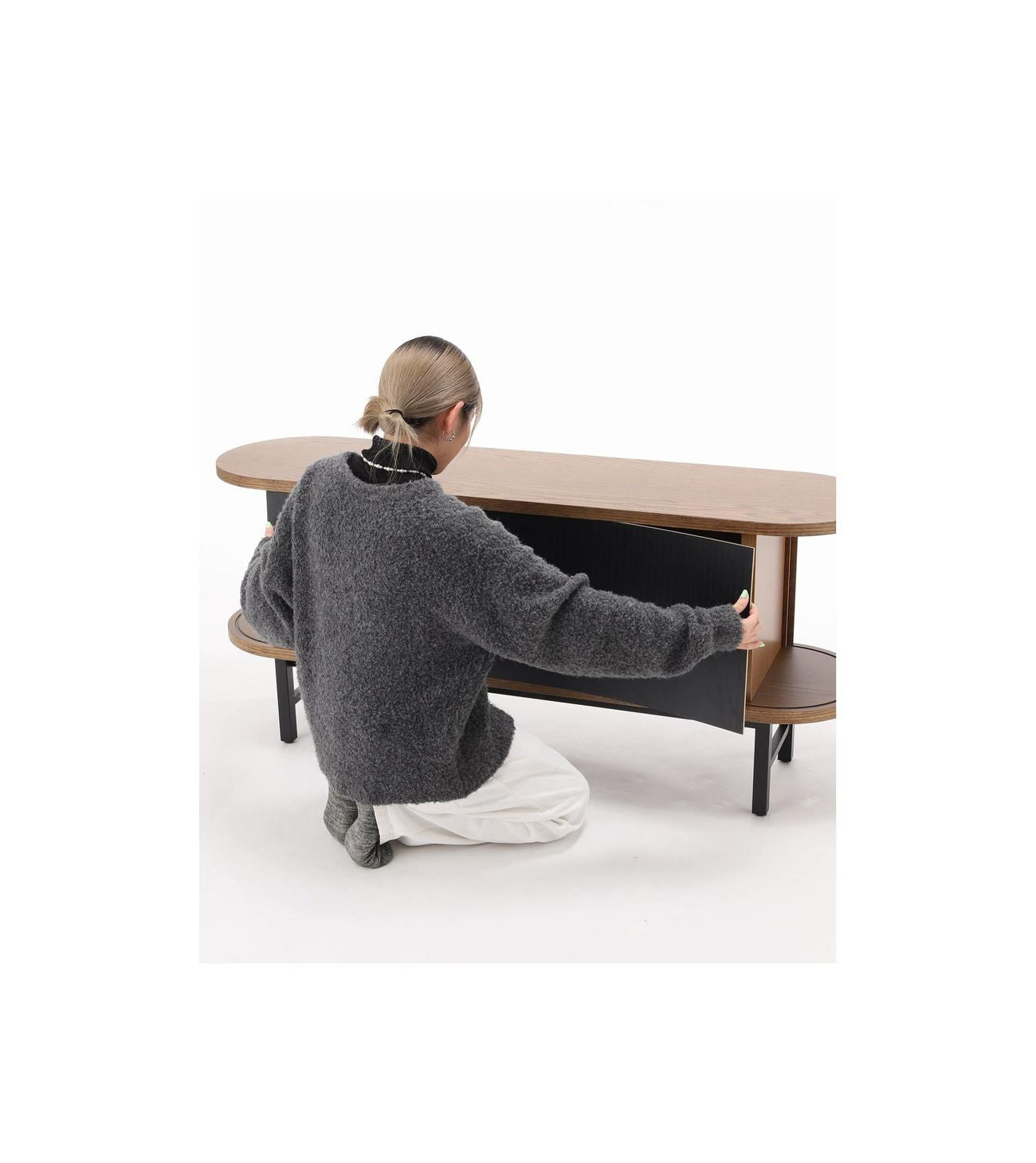 JOURNAL STANDARD FURNITURE（ジャーナルスタンダードファニチャー ）アノール サイドボード ブラック