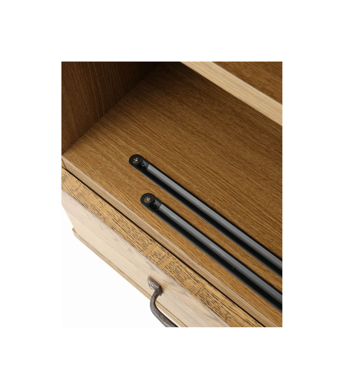 JOURNAL STANDARD FURNITURE（ジャーナルスタンダードファニチャー ）エルバーソン ガラスキャビネット エス ドロワータイプ