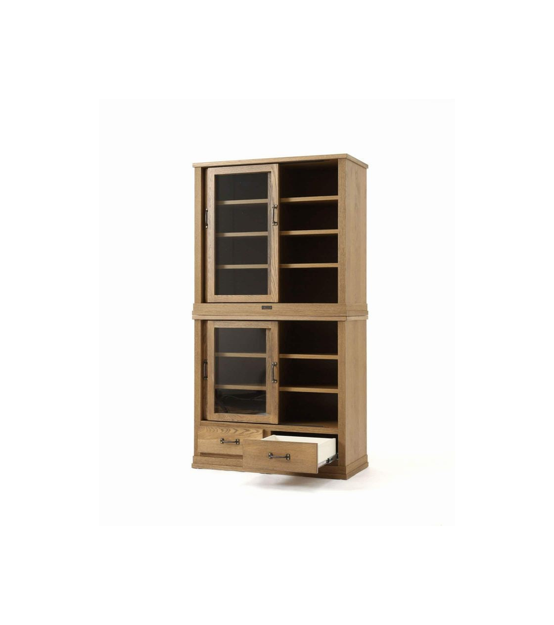 JOURNAL STANDARD FURNITURE（ジャーナルスタンダードファニチャー ）エルバーソン ガラスキャビネット エス ドロワータイプ