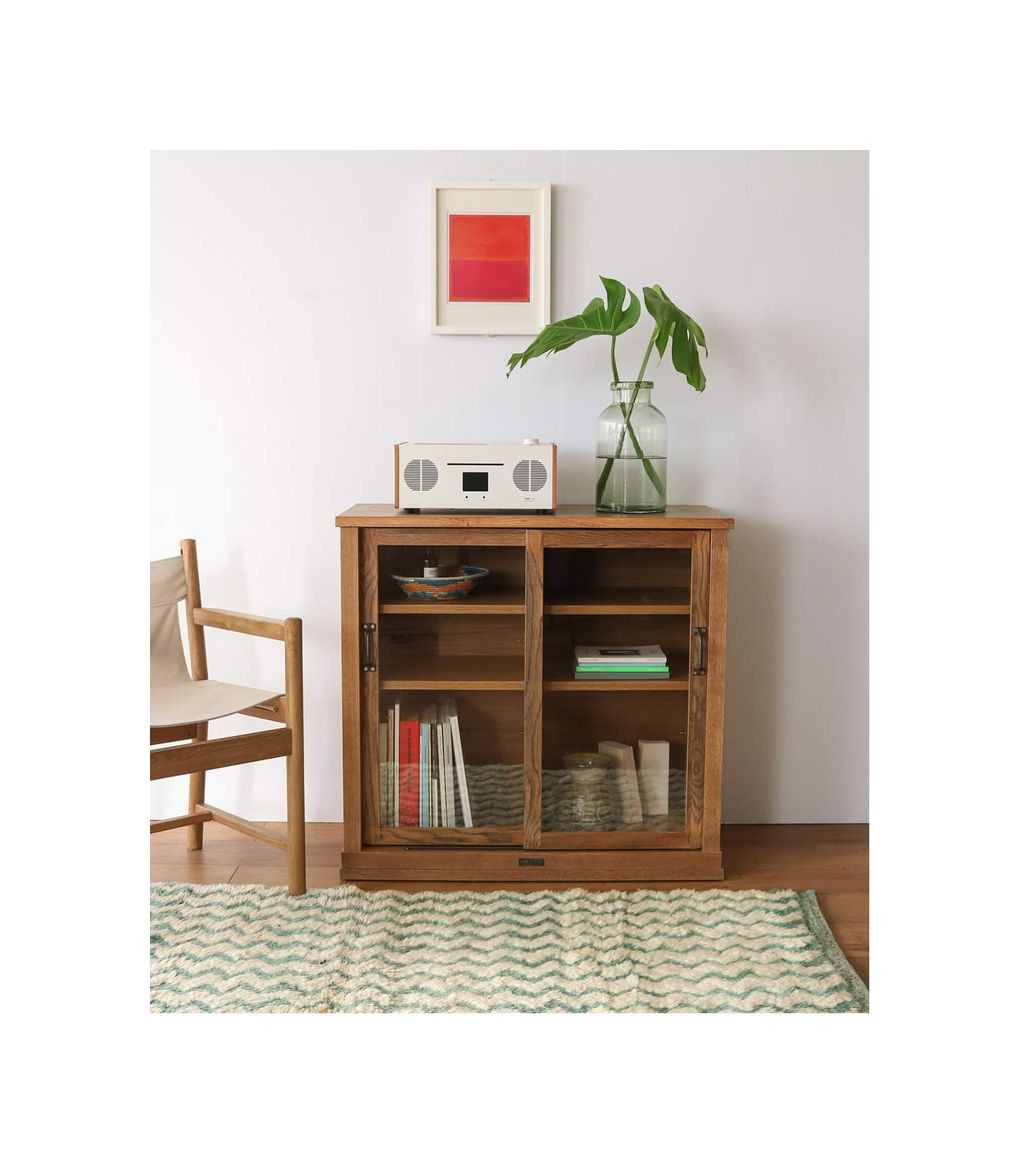 JOURNAL STANDARD FURNITURE（ジャーナルスタンダードファニチャー ）エルバーソン ガラスキャビネット エス