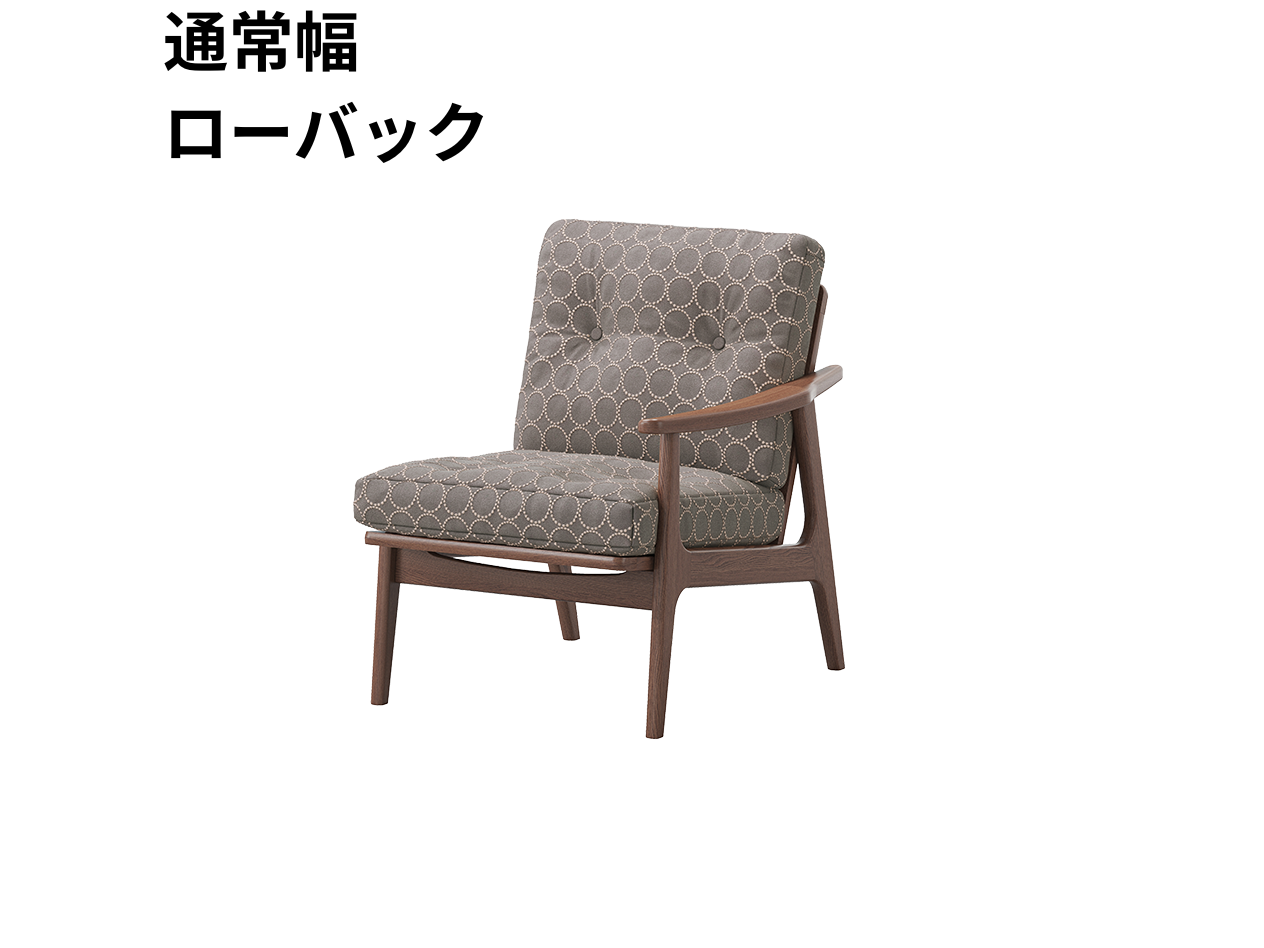 『マルニ60期間限定企画』ミナペルホネン／タンバリン＆ライトベリー全色から生地セレクト！マルニ60フレームチェア／ウォールナット材／ウレタン仕上／1シーター 左肘