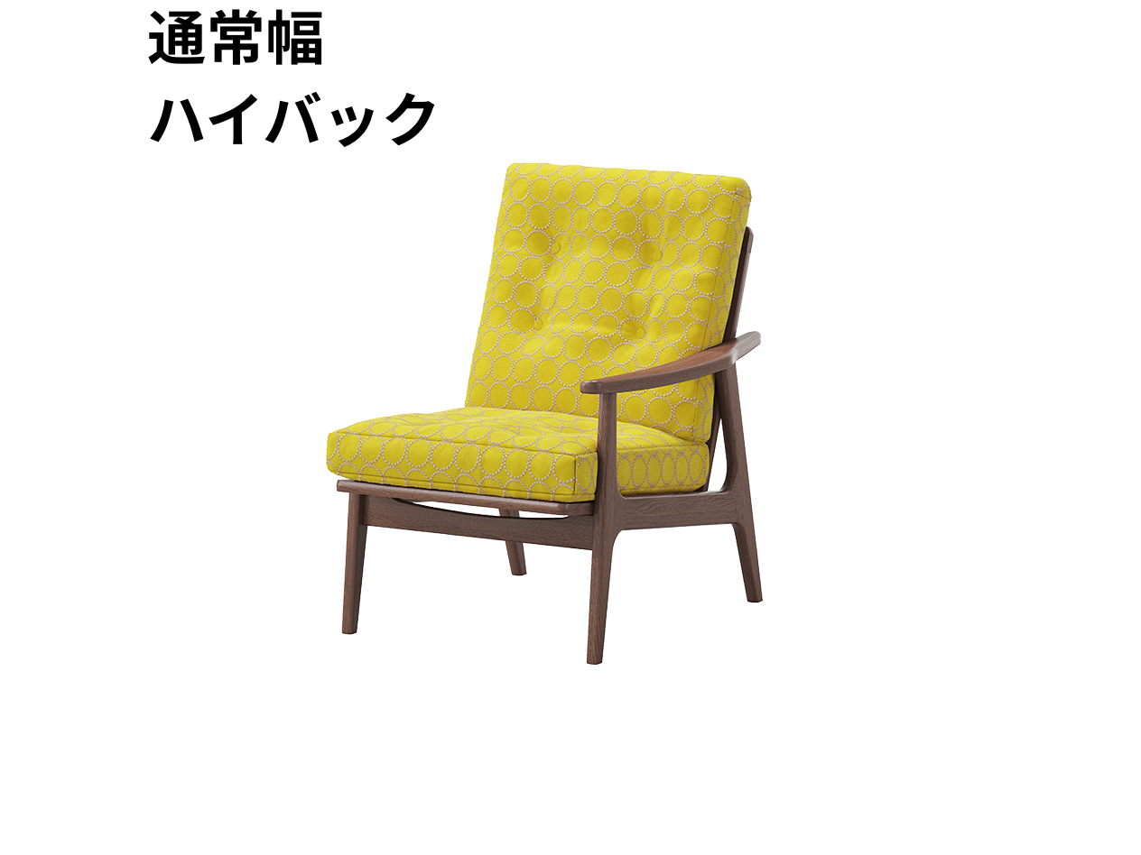 『マルニ60期間限定企画』ミナペルホネン／タンバリン＆ライトベリー全色から生地セレクト！マルニ60フレームチェア／ウォールナット材／ウレタン仕上／1シーター 左肘