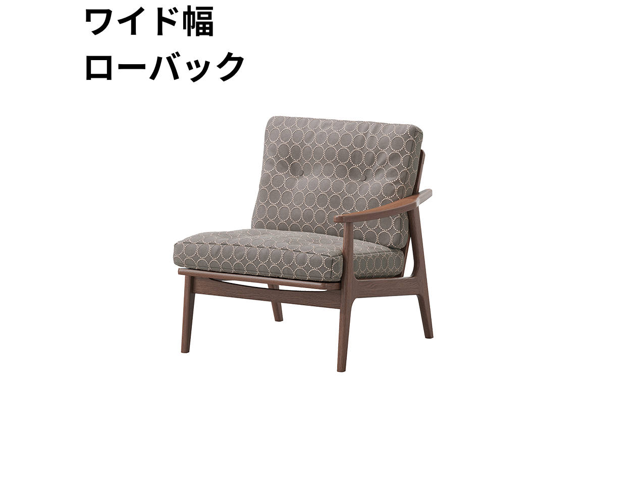 『マルニ60期間限定企画』ミナペルホネン／タンバリン＆ライトベリー全色から生地セレクト！マルニ60フレームチェア／ウォールナット材／ウレタン仕上／1シーター 左肘