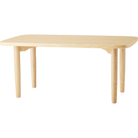 天童木工 テーブル　甲板 : ホワイトアッシュ板目(ナチュラル) 脚 : ホワイトアッシュ(ナチュラル) (T-2671AS-NT)