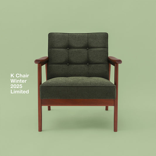 ※期間限定【K Chair Winter 2025 Limited】カリモク60 Kチェア 「サペリ／ノルデ・シダー」