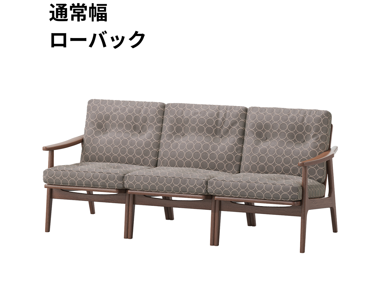 『マルニ60期間限定企画』ミナペルホネン／タンバリン＆ライトベリー全色から生地セレクト！マルニ60フレームチェア／ウォールナット材／ウレタン仕上／3シーター 両肘