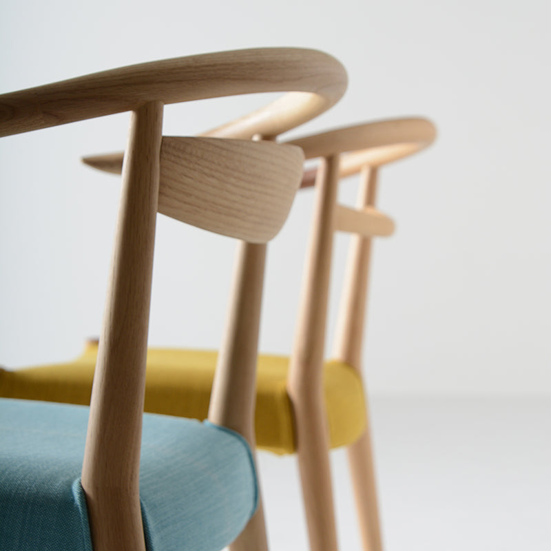 White Wood（ホワイトウッド）ダイニングチェア WOC-131／WOC-1320-W カバーリング