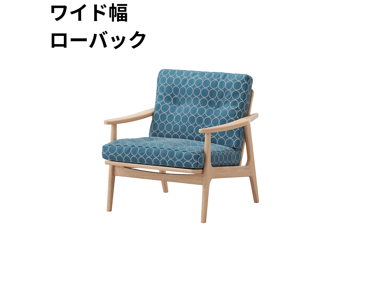 『マルニ60期間限定企画』ミナペルホネン／タンバリン＆ライトベリー全色から生地セレクト！マルニ60フレームチェア／オーク材／オイル仕上／1シーター 両肘