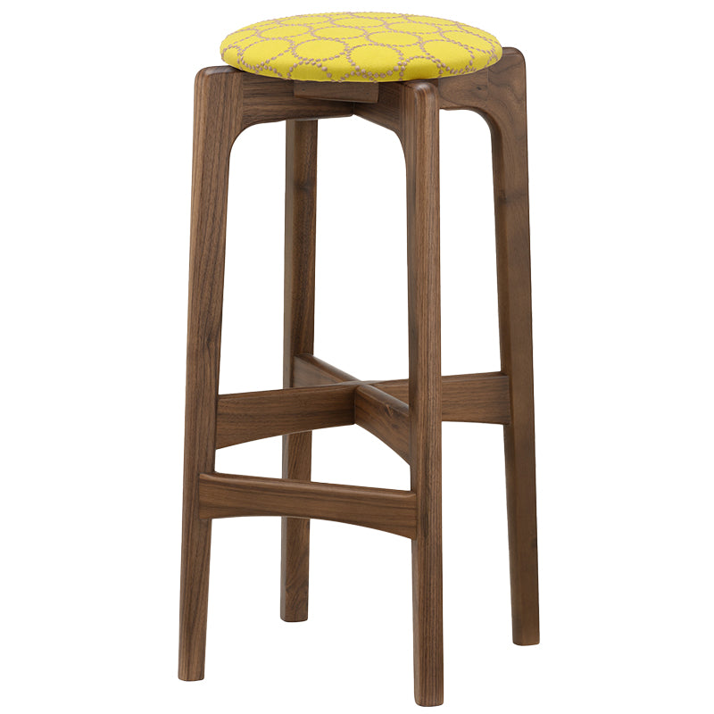 MARUNI60 ハイスツール65（ウォールナット）布座 – FELICE.ONLINE