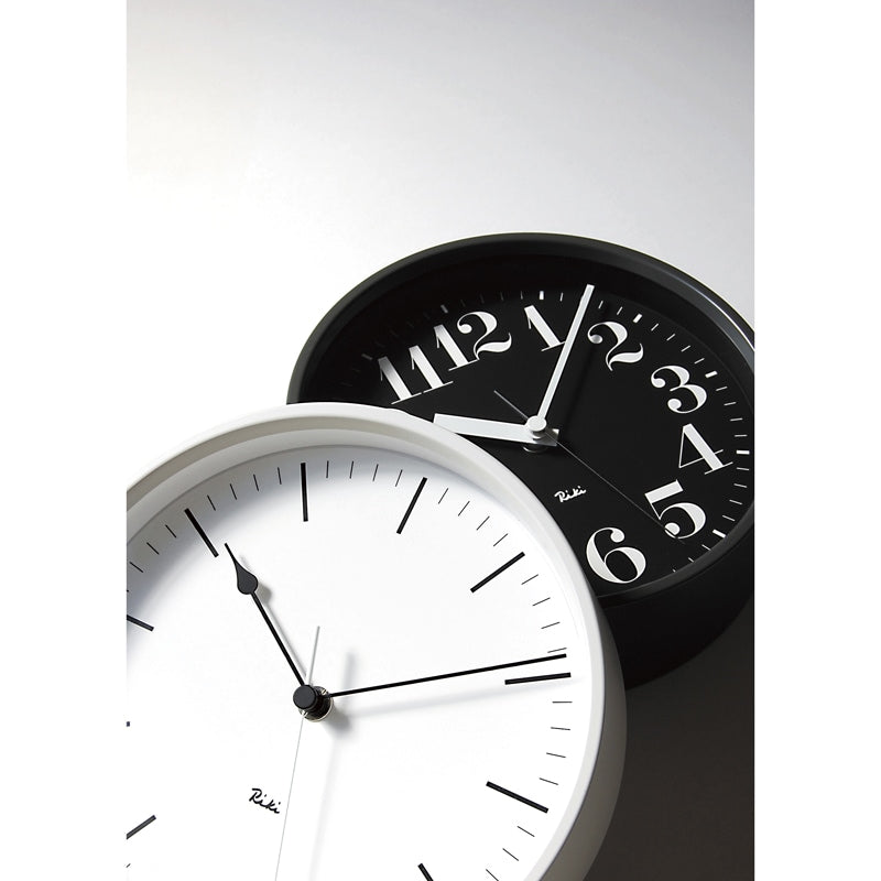 Lemnos RIKI STEEL CLOCK（リキ スチール クロック）［電波時計