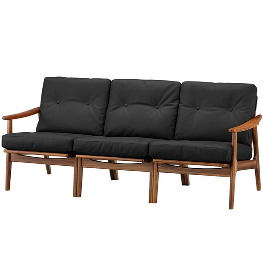 （リニューアル）マルニ60 フレームチェア 3シーター（ウォールナット）