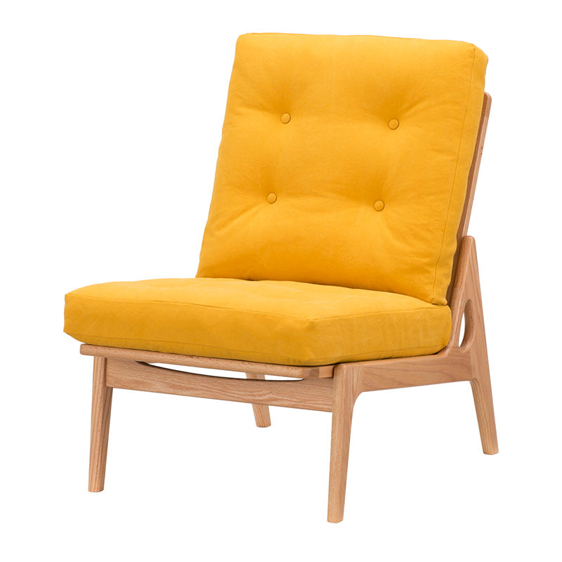 マルニ60 フレームチェア ハイバック1シーター・肘無（オーク／ハイバック／通常幅）