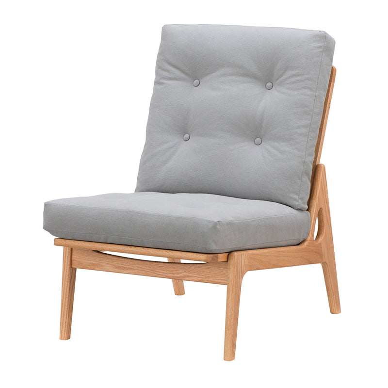 マルニ60 フレームチェア ハイバック1シーター・肘無（オーク／ハイバック／通常幅）