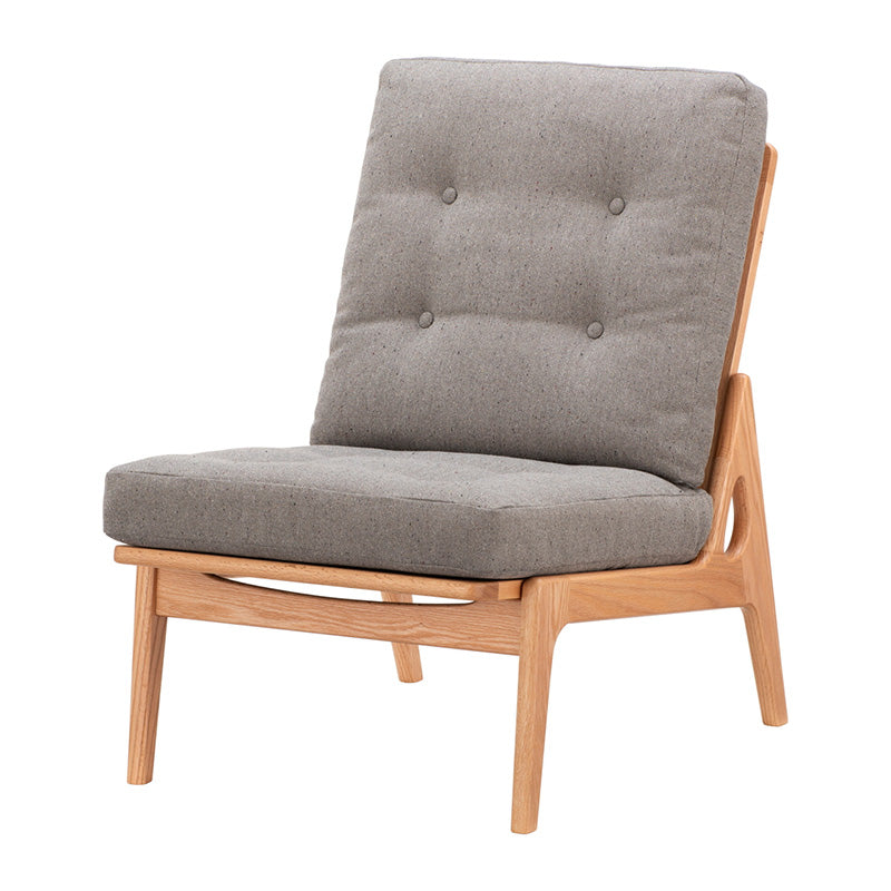 マルニ60 フレームチェア ハイバック1シーター・肘無（オーク／ハイバック／通常幅）