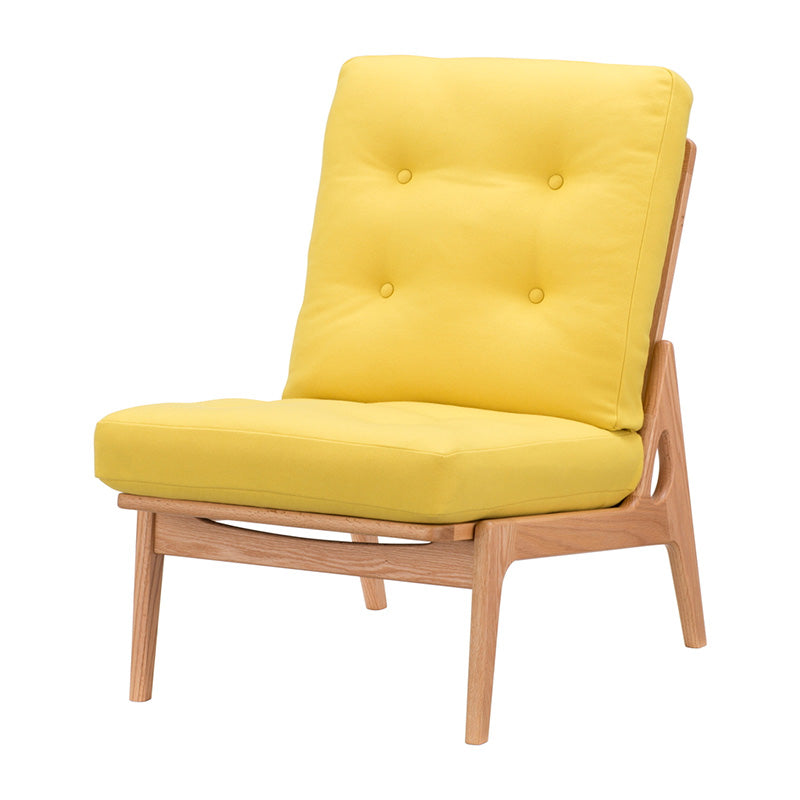 マルニ60 フレームチェア ハイバック1シーター・肘無（オーク／ハイバック／通常幅）