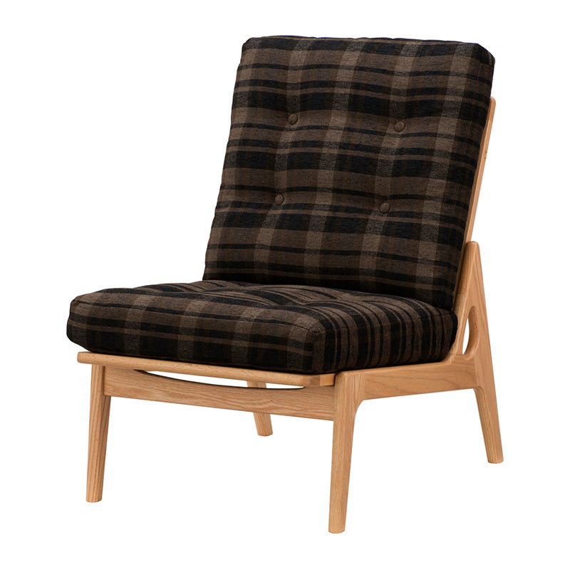 マルニ60 フレームチェア ハイバック1シーター・肘無（オーク／ハイバック／通常幅）