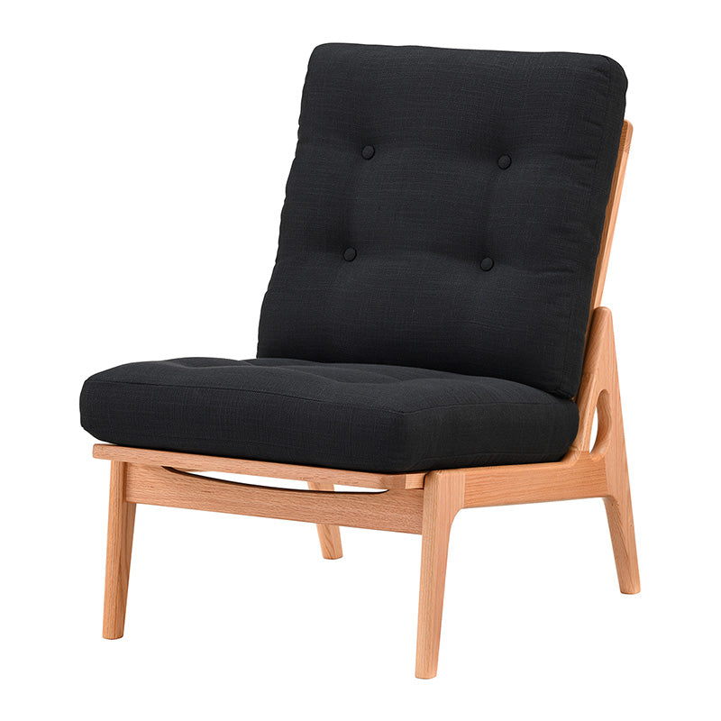 マルニ60 フレームチェア ハイバック1シーター・肘無（オーク／ハイバック／通常幅）