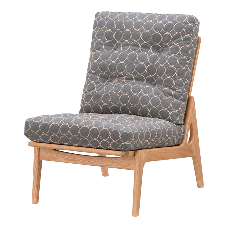 マルニ60 フレームチェア ハイバック1シーター・肘無（オーク／ハイバック／通常幅）