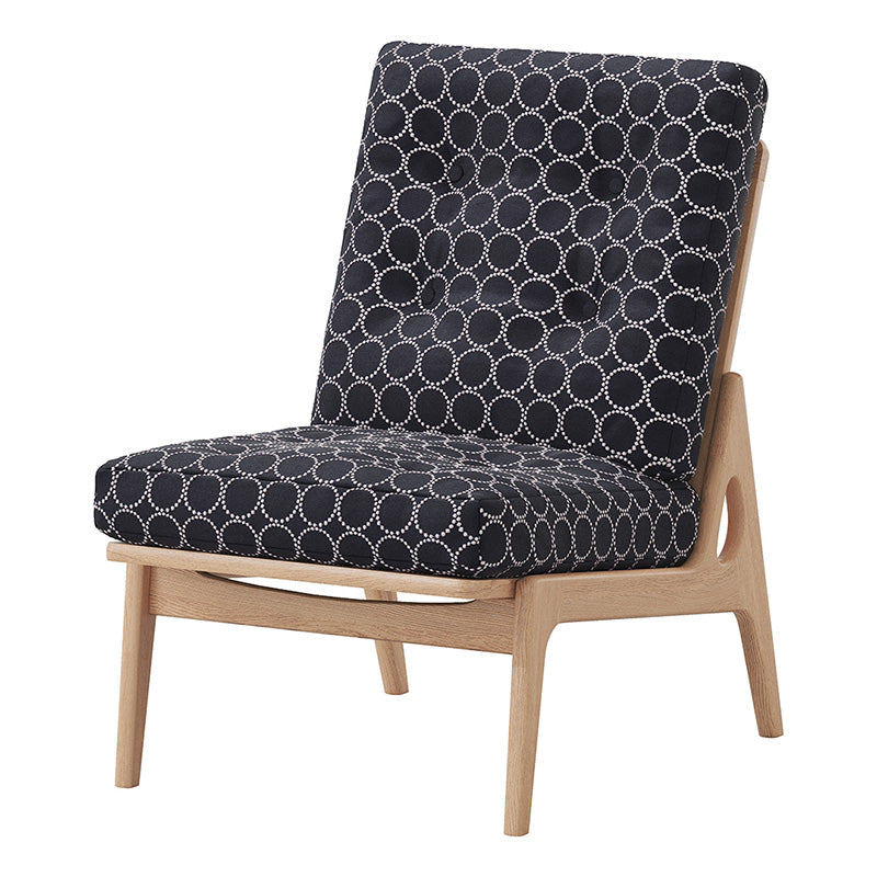 マルニ60 フレームチェア ハイバック1シーター・肘無（オーク／ハイバック／通常幅）