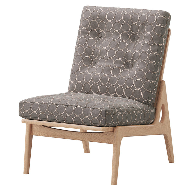 マルニ60 フレームチェア ハイバック1シーター・肘無（オーク／ハイバック／通常幅）