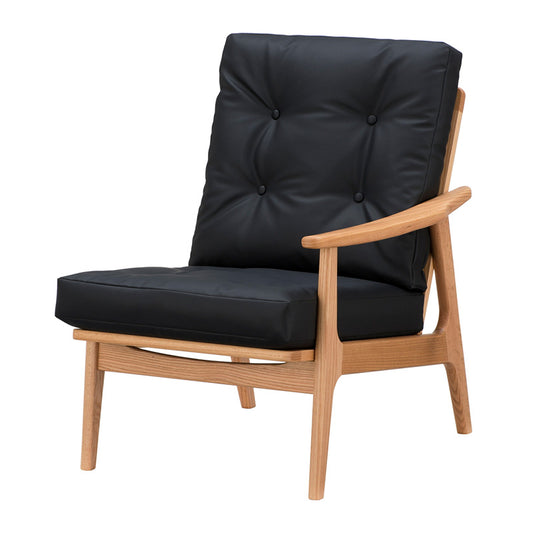 マルニ60 フレームチェア ハイバック1シーター・左肘（オーク／ハイバック／通常幅）