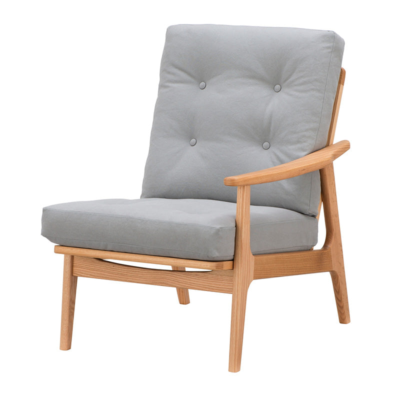 マルニ60 フレームチェア ハイバック1シーター・左肘（オーク／ハイバック／通常幅）