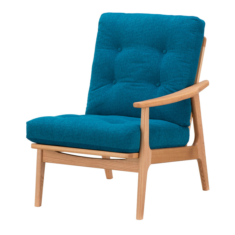 マルニ60 フレームチェア ハイバック1シーター・左肘（オーク／ハイバック／通常幅）