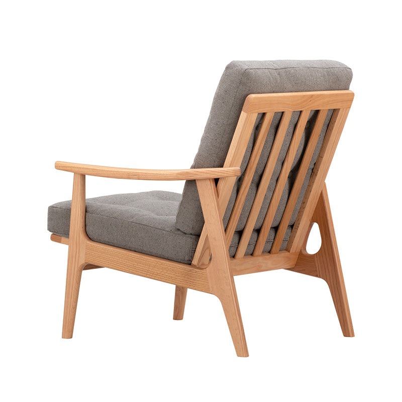 マルニ60 フレームチェア ハイバック1シーター・左肘（オーク／ハイバック／通常幅）