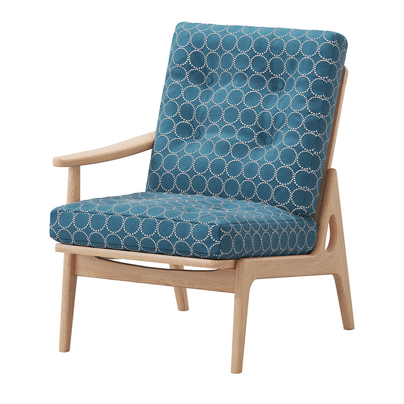 マルニ60 フレームチェア ハイバック1シーター・右肘（オーク／ハイバック／通常幅）