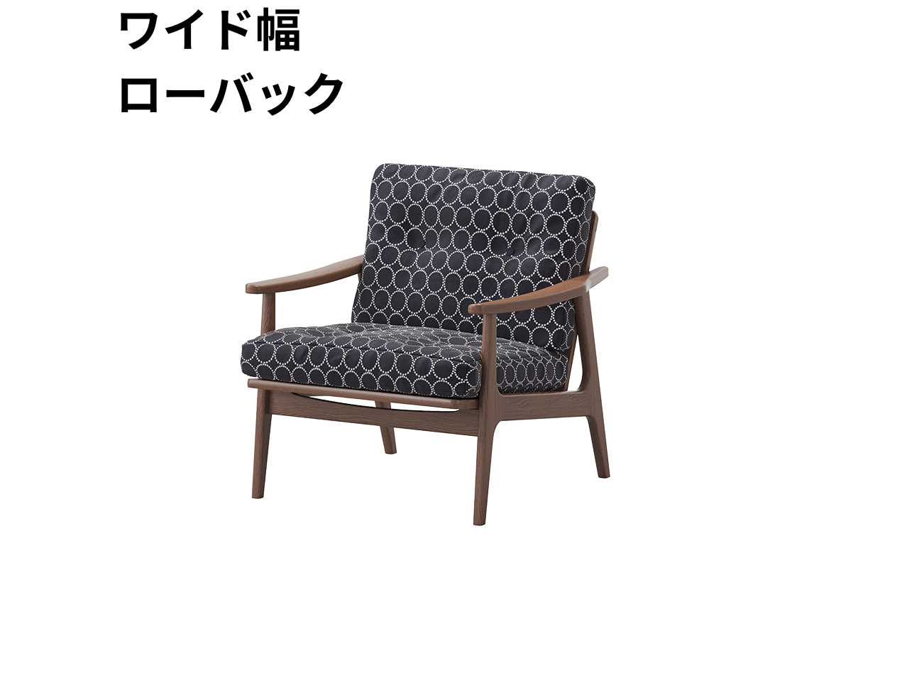 『マルニ60期間限定企画』ミナペルホネン／タンバリン＆ライトベリー全色から生地セレクト！マルニ60フレームチェア／ウォールナット材／ウレタン仕上／1シーター 両肘