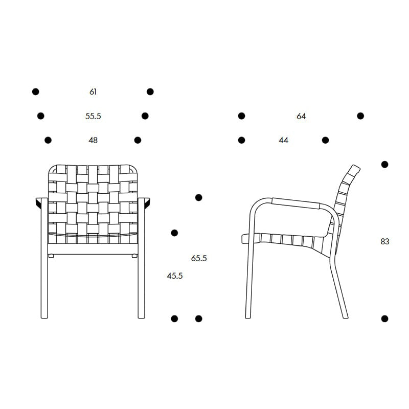Artek（アルテック）アームチェア 45